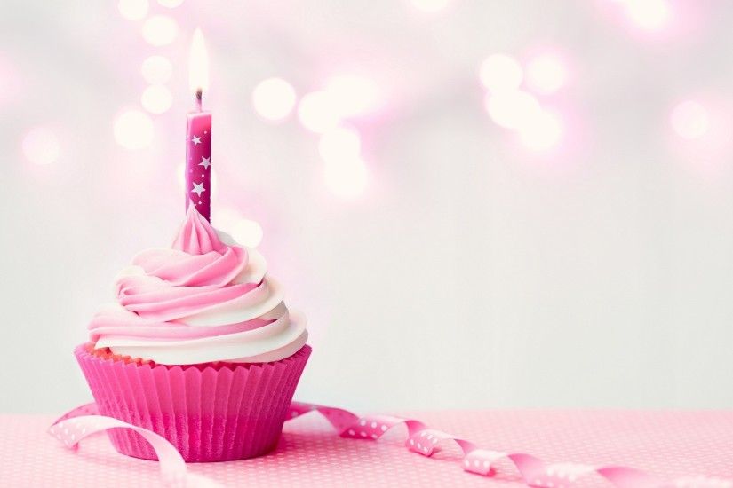 happy birthday images pink cake with candle light download free 4k artwork  background wallpapers colourful desktop wallpapers samsung phone wallpapers  ...