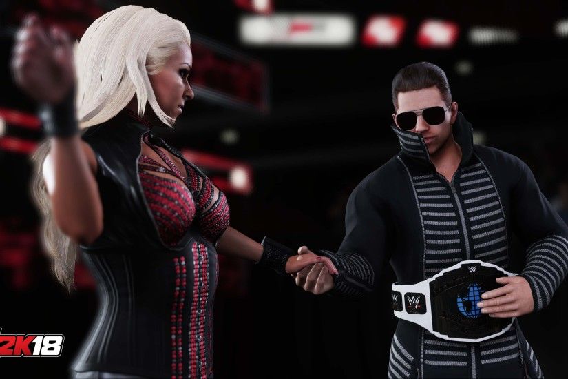 The Miz and Maryse WWE 2K18 HD Picture