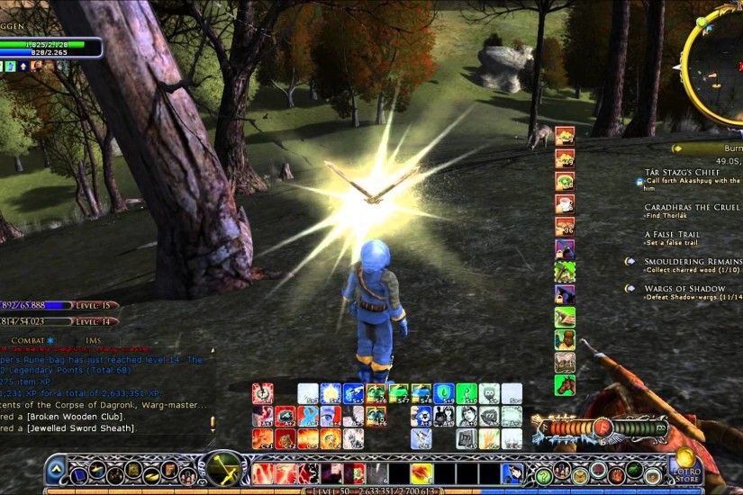 LOTRO - Rune Keeper Gameplay (Level 50) [Lord of the Rings Online Gameplay]  - YouTube