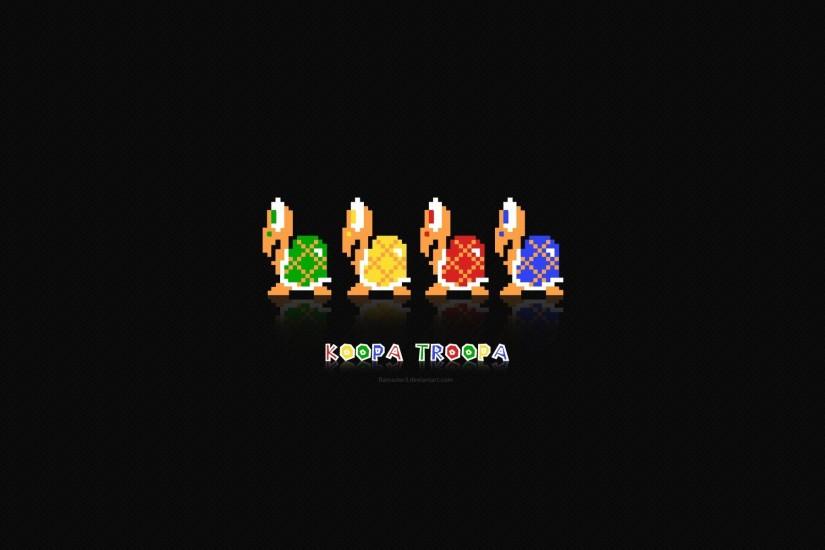 Super Mario World Koopa Troopa Wallpaper