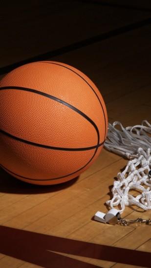 Preview wallpaper basketball, net, whistle, sports 1080x1920