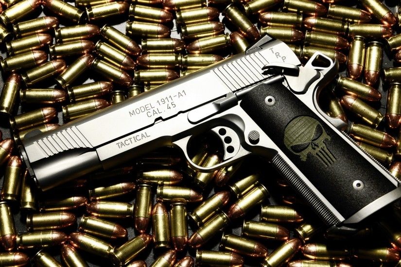 Best Gold Guns Wallpaper HD 9201