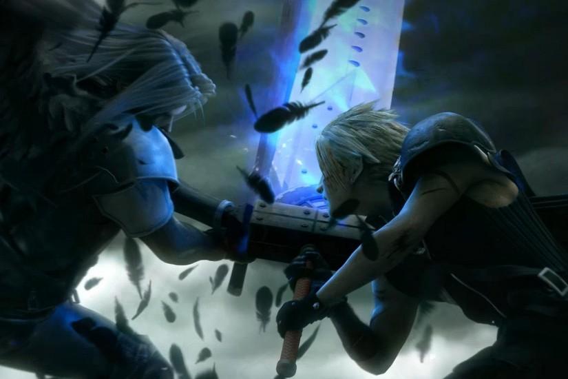 Cloud Strife Final Fantasy VII Advent Children Sephiroth Wallpaper