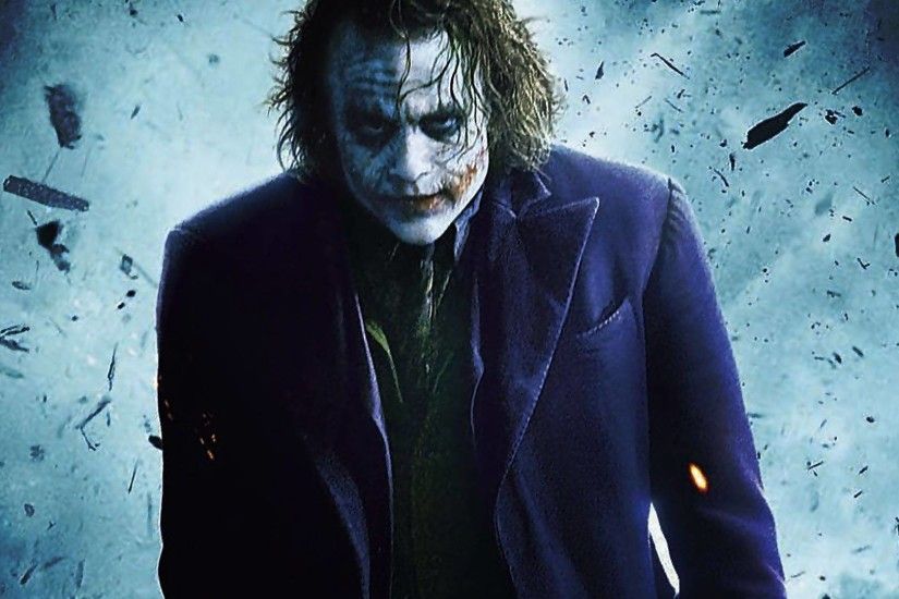 The Joker (The Dark Knight) - Heath Ledger - Batman Wallpaper