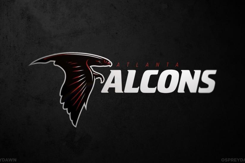 Atlanta Falcons Logo Background, Atlanta Falcons, American Football,  Sports, Nfl