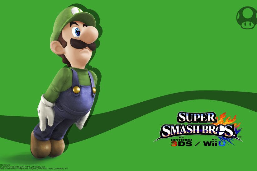 Luigi Super Smash Bros For Wii U