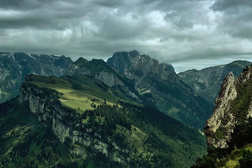 Amazing Mountains Pictures Mobile iPad Source Â· Mountains Switzerland Rain  Alpstein Nature Wallpapers Download For