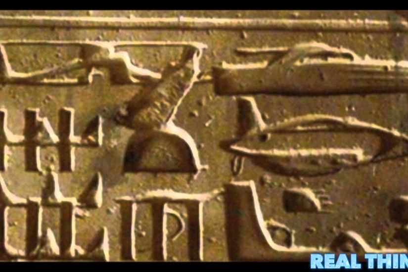 Riddle of planes and helicopter found in Egyptian hieroglyphs - YouTube