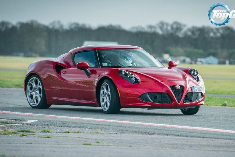 Wallpapers: Stig in the Alfa 4C BBC Top Gear. ‹
