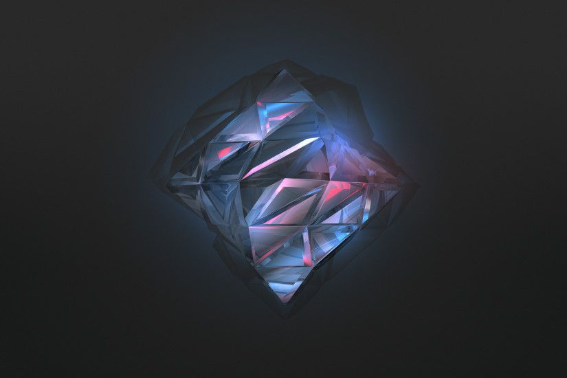 Blue diamond wallpaper