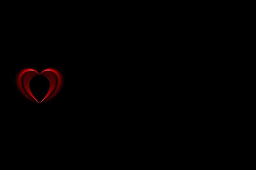 Grey and red heart. Heartbeat on black background. Video animation HD  1920x1080 Motion Background - VideoBlocks