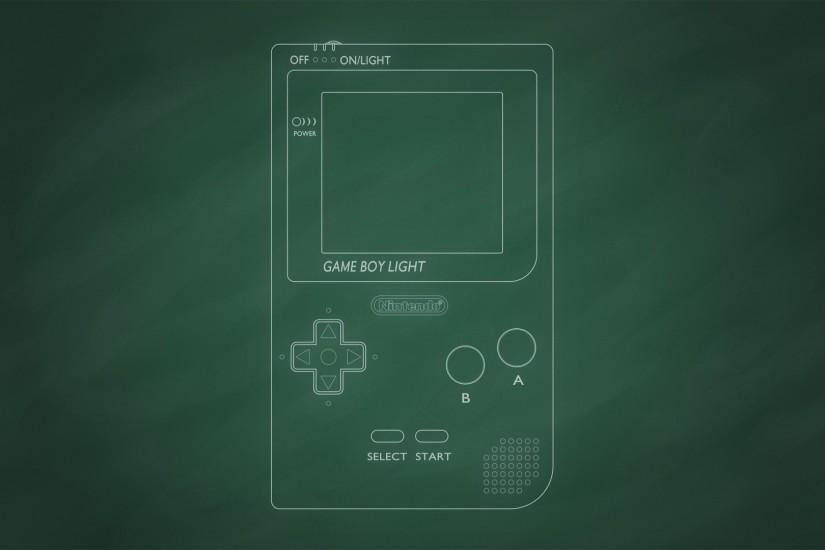 BLUEamnesiac 8 17 Nintendo Game Boy Light [Chalkboard] by BLUEamnesiac