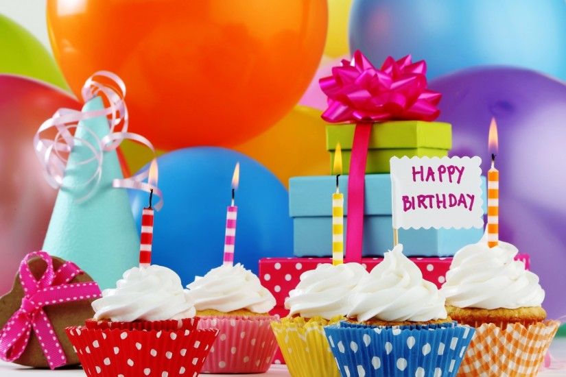 happy birthday cupcake wallpaper backgrounds hd wallpapers cool images  download free amazing smart phones colourful widescreen 1920Ã1080 Wallpaper  HD
