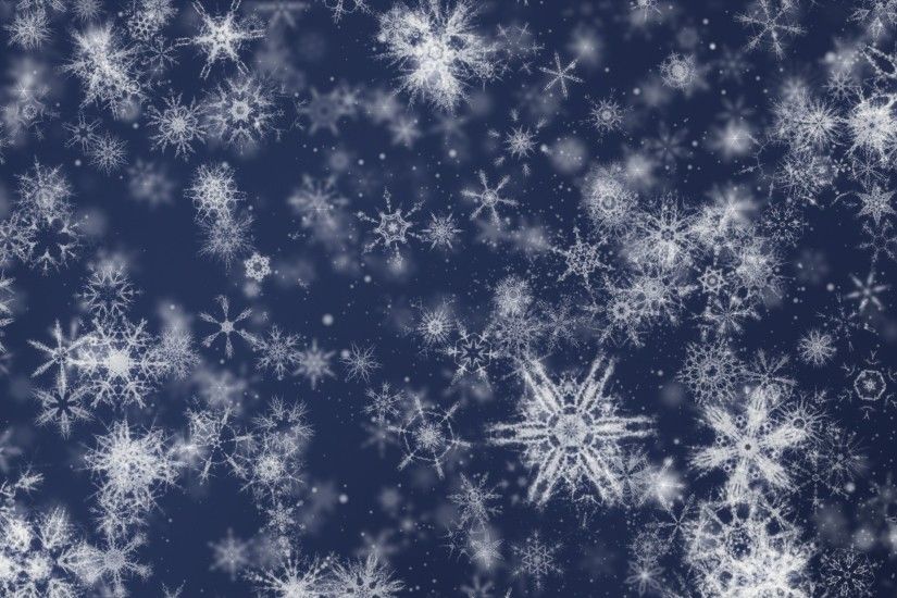 'Pretty Snow 3' - Detailed Ornamental Snow Motion Background  Loop-SampleStill