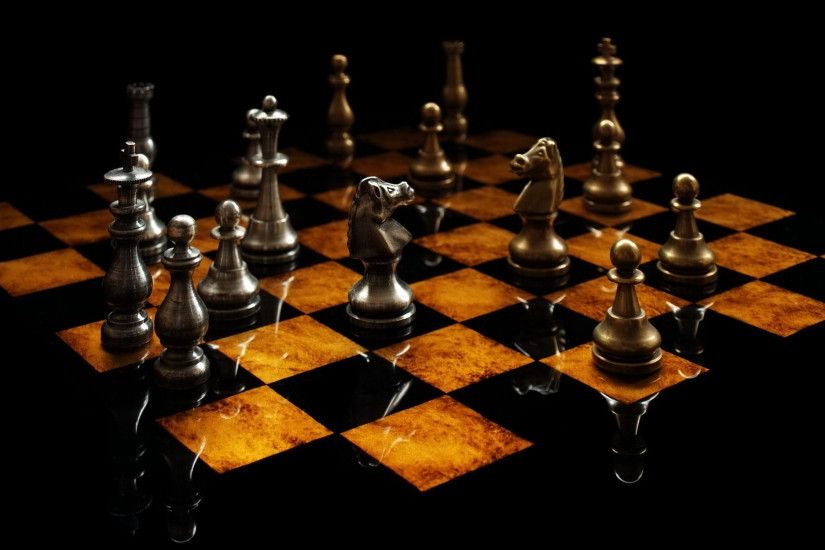 3D Chess Game Picture HD Wallpaper For Your PC Desktop
