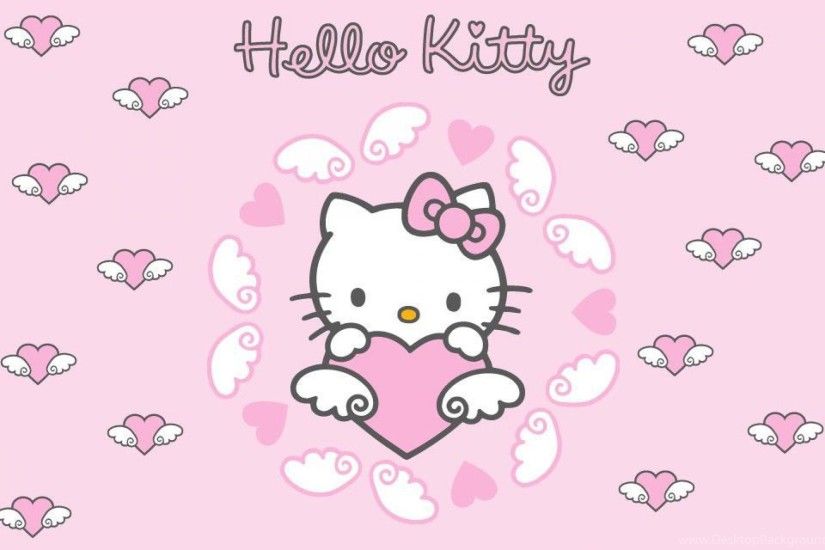 Photos Hello Kitty With Bow Cute Wallpapers