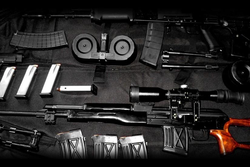 AK 47 Gun HD Wallpaper