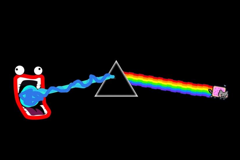 Pink Floyd Nyan Cat Shoop Da Whoop wallpaper | 1920x1080 | 259281 |  WallpaperUP