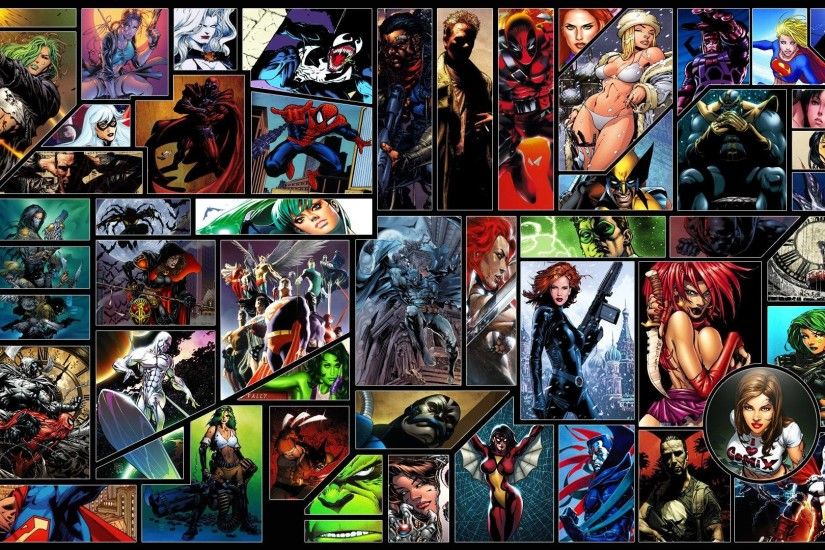 Comic book characters Wallpaper #