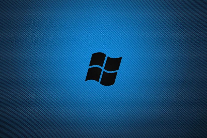 2560x1080 Wallpaper windows, blue, black, logo