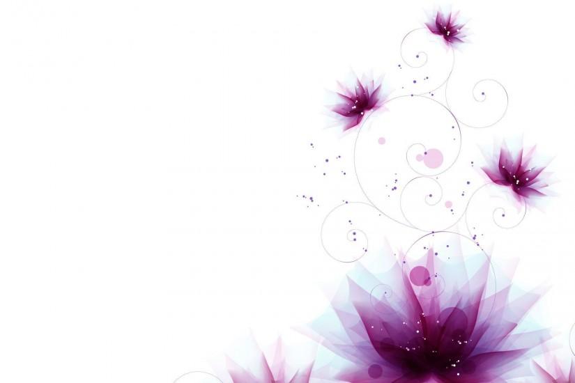 Light Purple Floral Background - Viewing Gallery