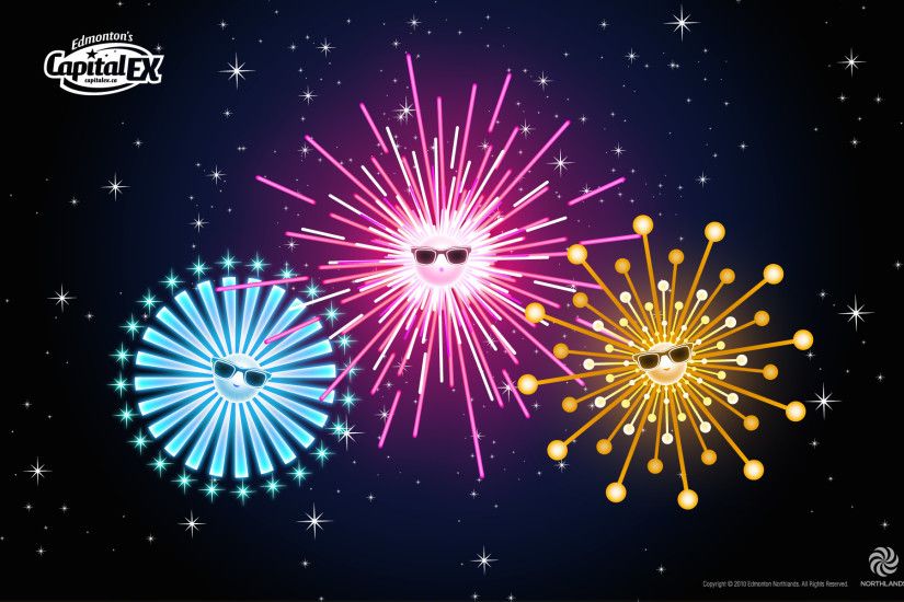 Cool Fireworks Wallpaper