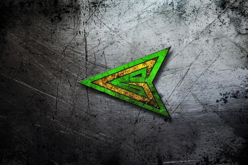green arrow - Full HD Background