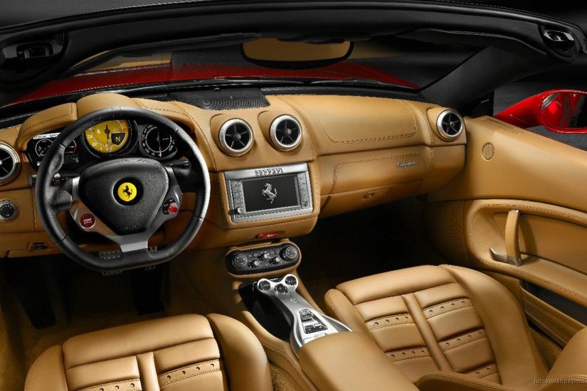2009 Ferrari California Interior