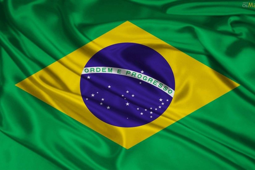 Papel de Parede Bandeira do Brasil