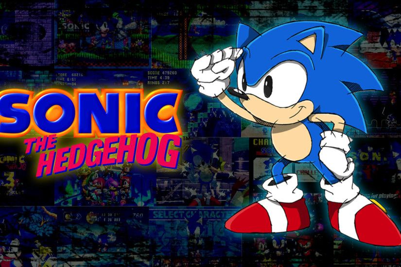 Classic sonic wallpaper backgrounds download.
