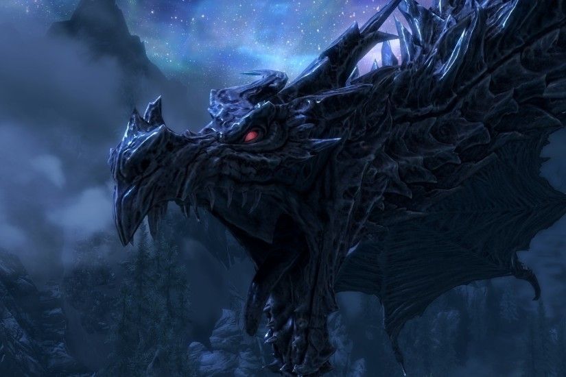 Video Game The Elder Scrolls V: Skyrim Skyrim Dragon Wallpaper | wallpaper  | Pinterest | Skyrim and Wallpaper