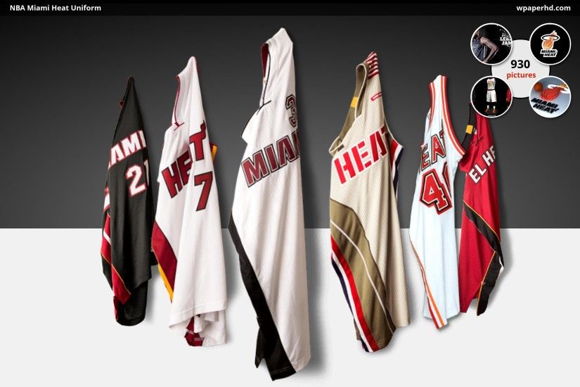 Description NBA Miami Heat Uniform wallpaper from Basketball category. You  are on page with NBA Miami Heat Uniform wallpaper ...