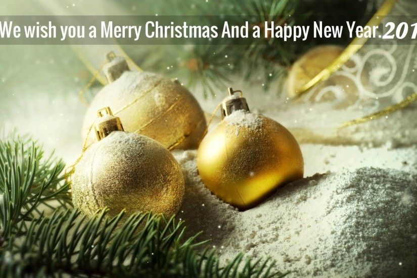 Happy New year 2014 & Merry Christmas Wallpapers