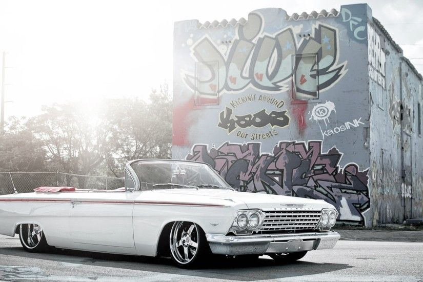 Lowrider Impala 1080p HD Wallpaper Classic Car