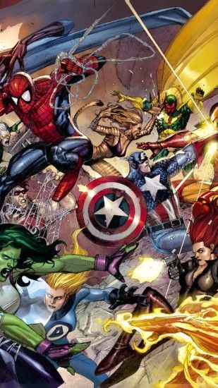 ... Marvel Iphone Wallpaper Marvel Civil War 1080x1920 ...