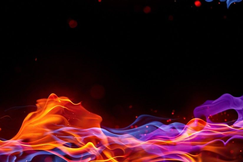 Blue And Red Fire Background wallpaper 186027
