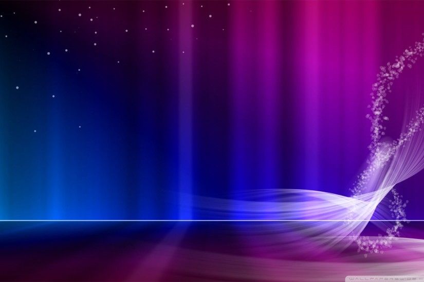 Vista Blue And Purple Aurora HD Wide Wallpaper for Widescreen