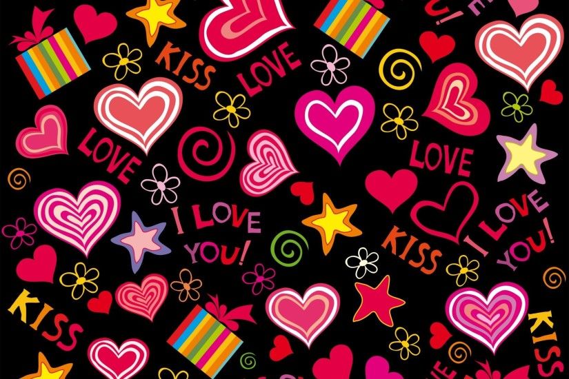 love hearts sweet vector romantic valentine background love heart