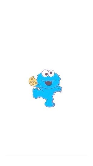 Baby Cookie Monster iPhone 6+ HD Wallpaper