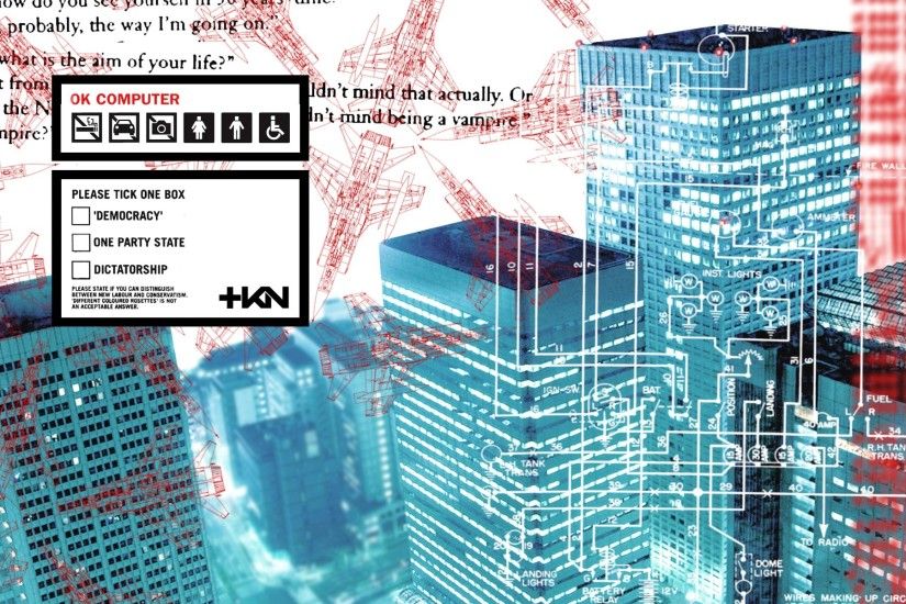 The Radiohead Wallpaper Countdown continues today with the release of OK  Computer. I spoke a few days ago about how Paranoid Android shaped what I  listen to ...