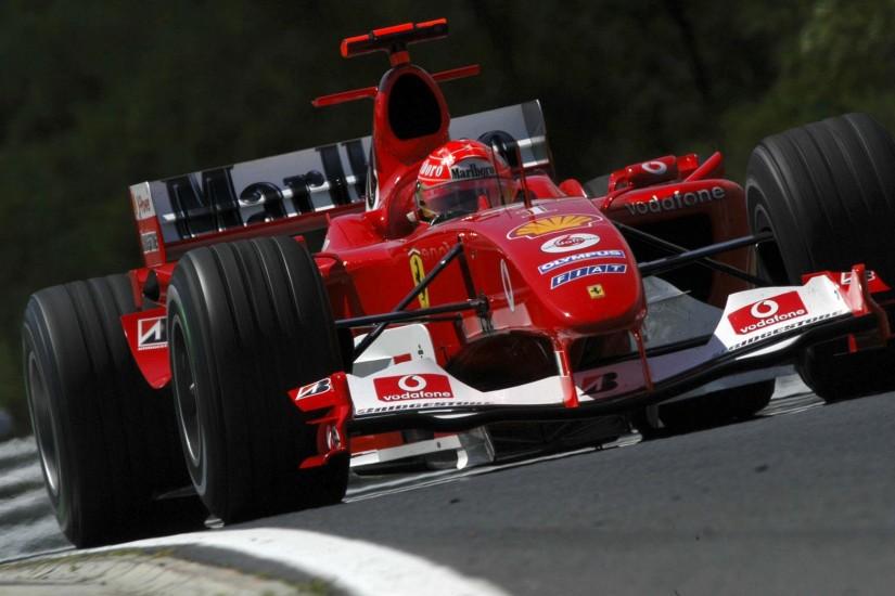 Michael Schumacher, Ferrari F2004 ...