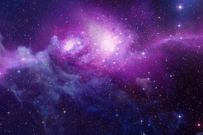 Cosmic Purple Space Wallpaper ...