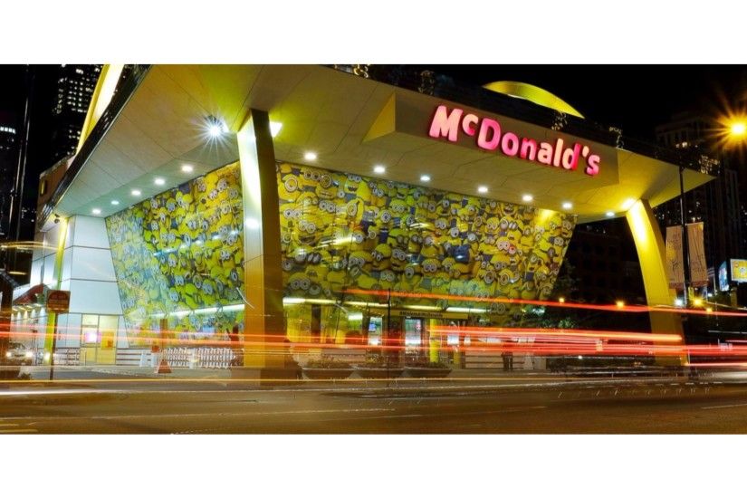 McDonalds 4K Minions Wallpaper