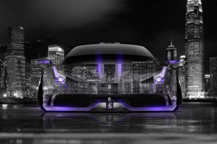 Front Violet Fire Abstract Car 2014 Hd Wallpapers Design Car Tuning