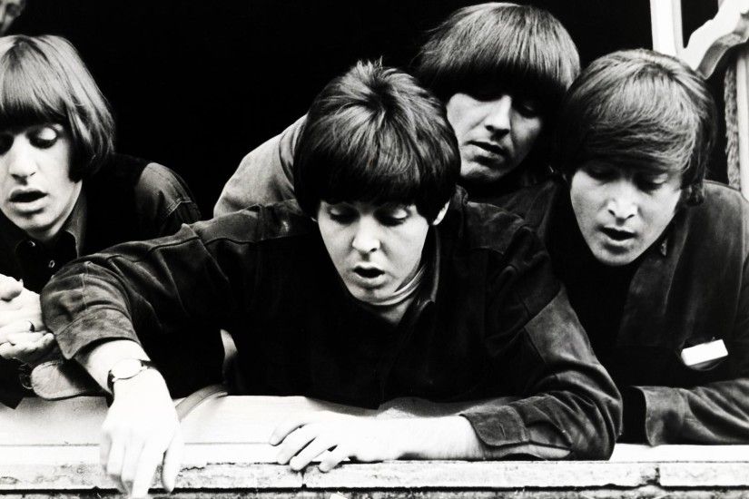 The Beatles Monochrome Paul McCartney John Lennon George Harrison Ringo  Starr