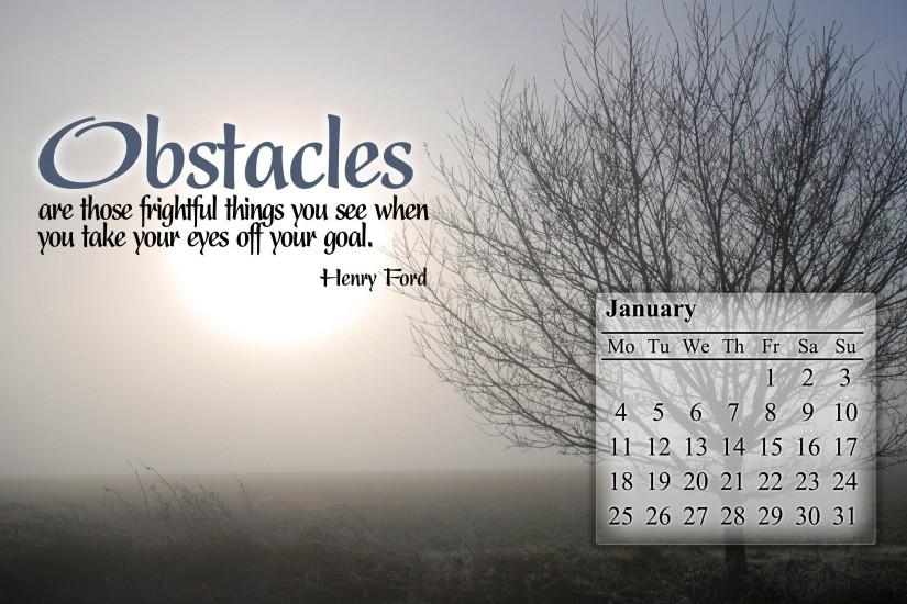 January 2010 Calendar Desktop Wallpaper 1
