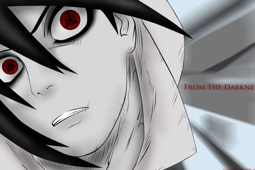 ... sasuke uchiha mangekyou sharingan eyes image hd anime wallpaper .