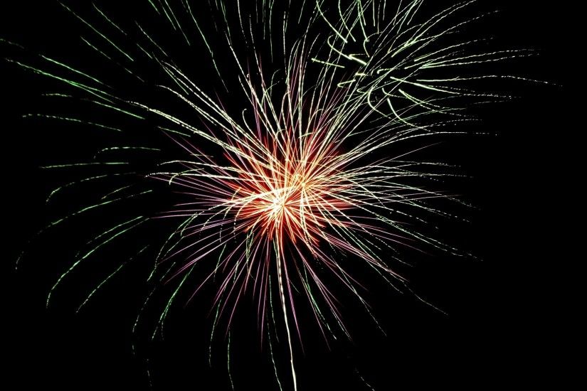 2560x1440 Wallpaper fireworks, celebration, explosion