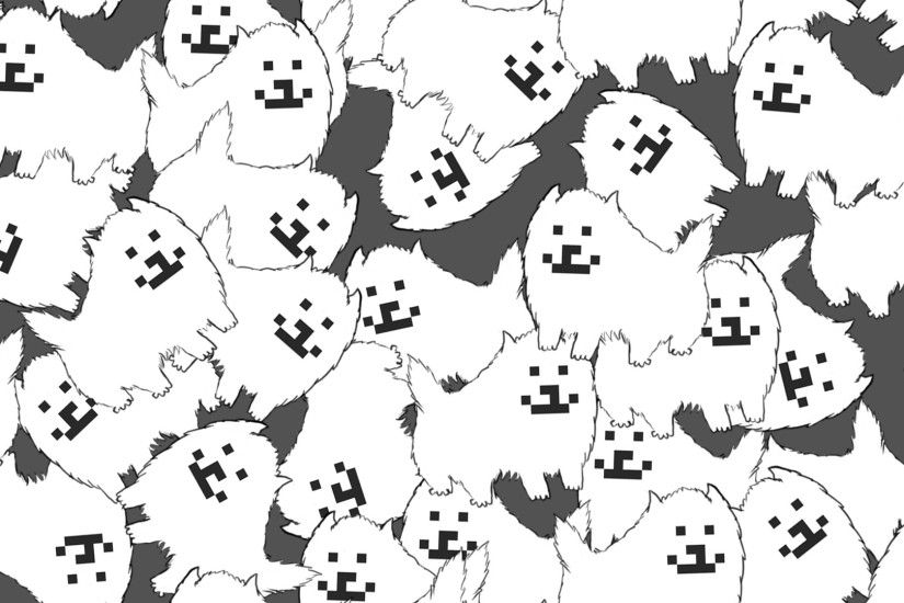 Tile-able dog wallpaper I made ...