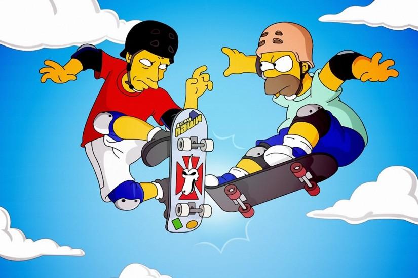 TV Show - The Simpsons Homer Simpson Wallpaper